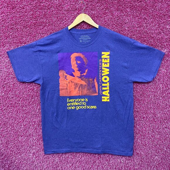 John Carpenters Halloween Michael Myers Horror Movie Tee L - Picture 1 of 4